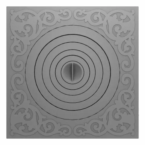 Печная плита П1-10А RL11 (700х700х26,5 мм)