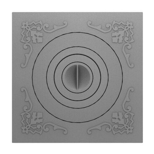 Печная плита П1-5 RL04 (512х512х20 мм)