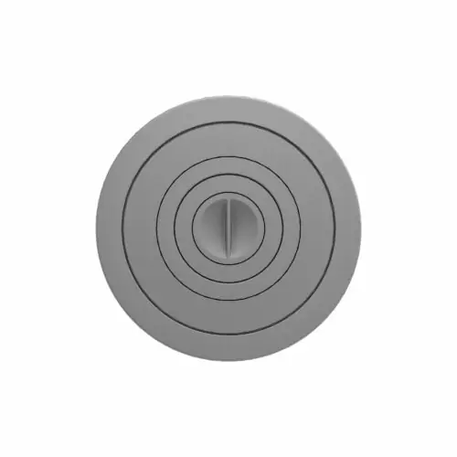 Печная круглая плита ПК-1 (d450х30 мм)