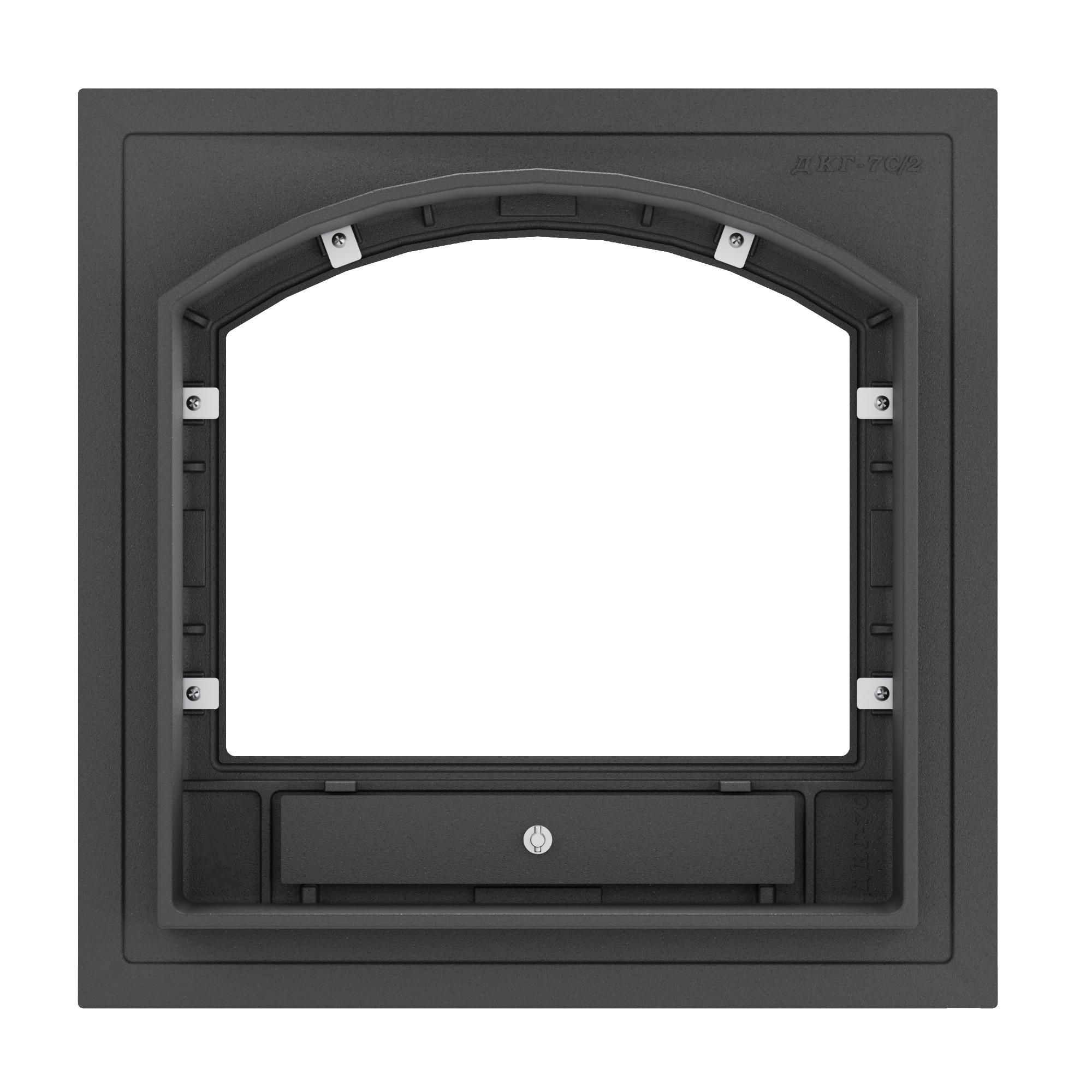 Дверка топочная каминная ДКГ-7С, без стекла — изображение 3