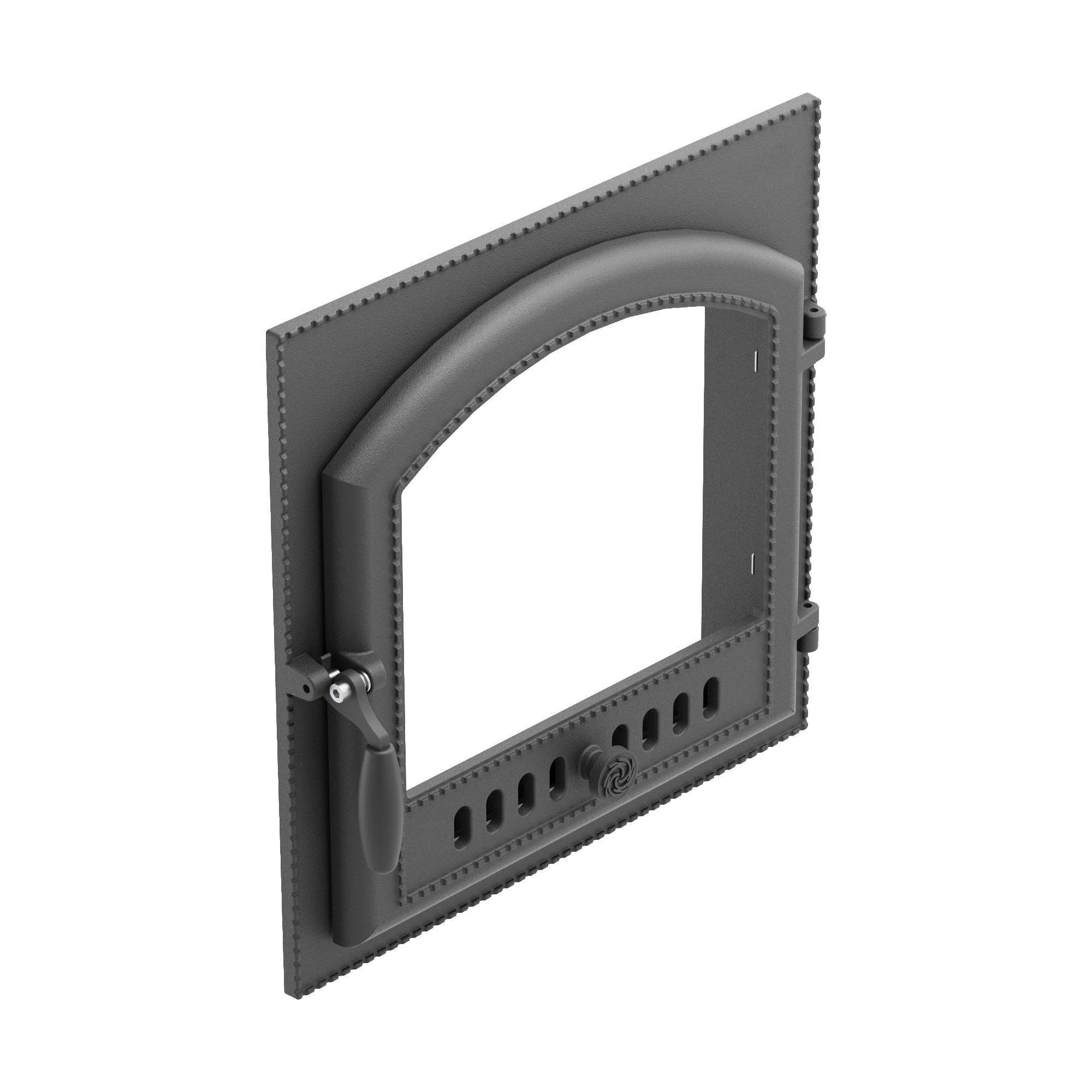 Дверка топочная каминная ДКГ-7С, без стекла — изображение 5