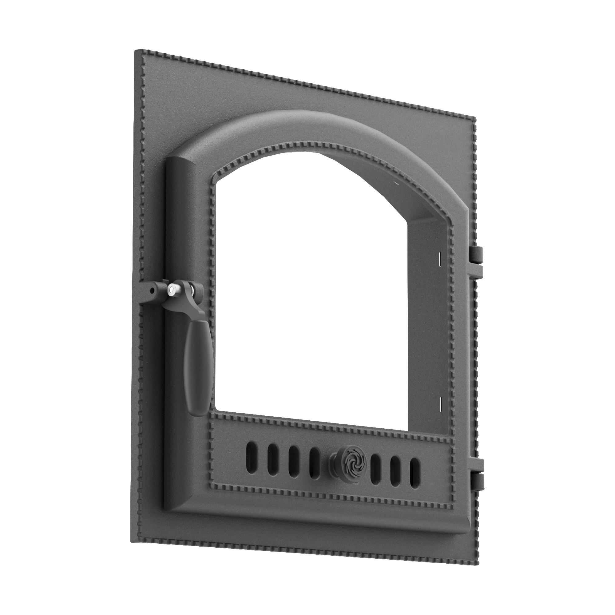 Дверка топочная каминная ДКГ-7С, без стекла — изображение 6