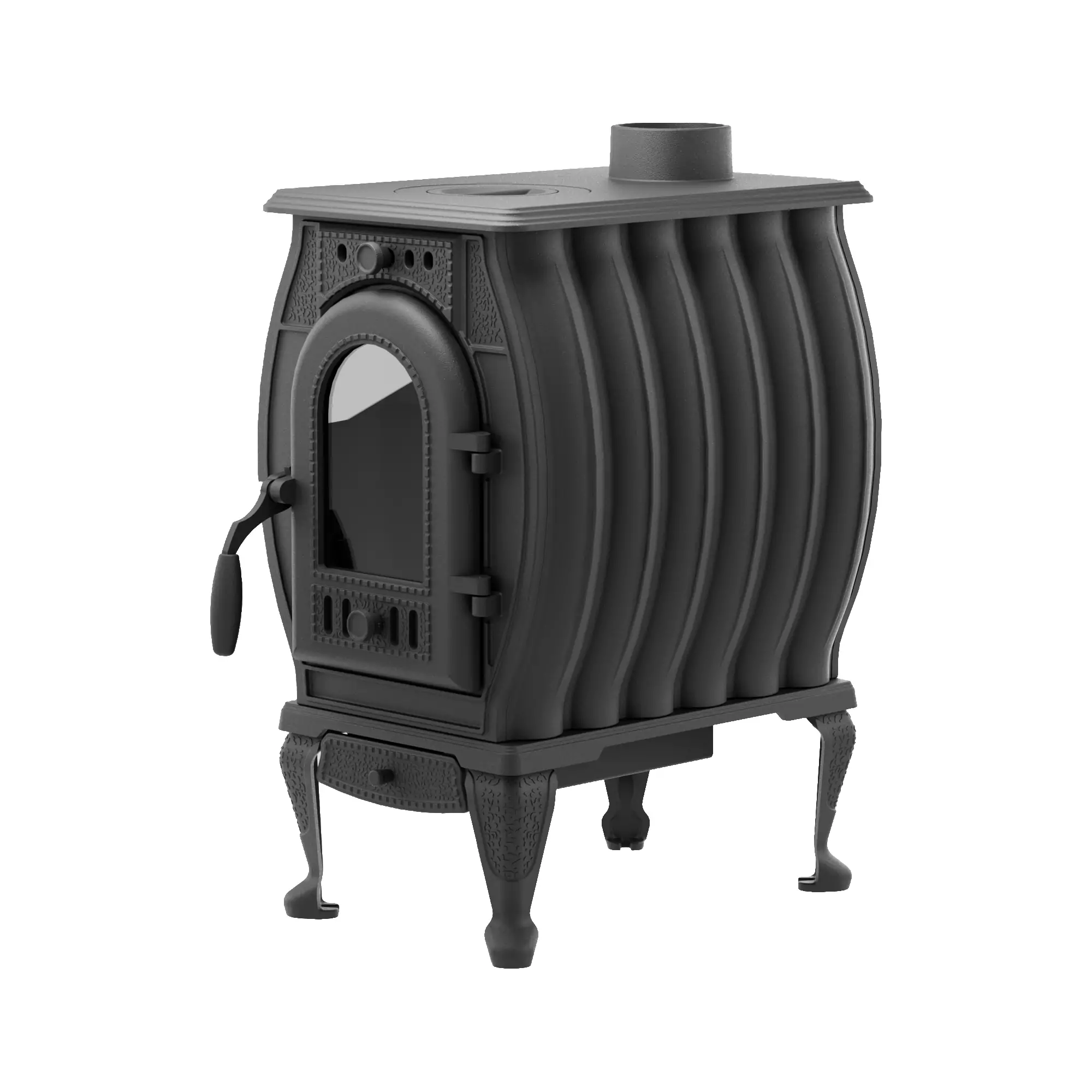 Печь-камин отопительно-варочная ПМЧ-8С — изображение 3