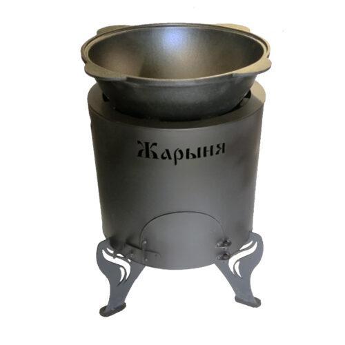 Печь стальная для казана, ПСК-1 "Жарыня" - Завод ЛИТКОМ – Официальный сайт