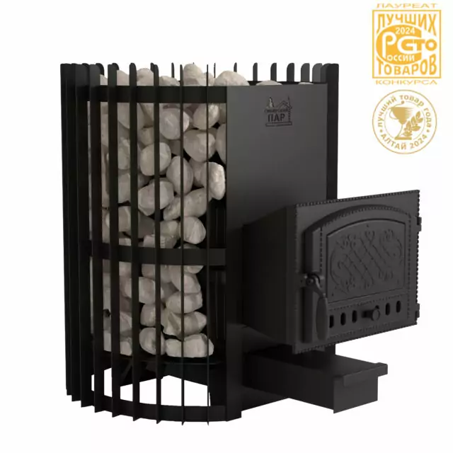 Печь банная 32 "Сибирский ПАР" ПБЧ-ТПБ-2.ДКГ-2.250 RL03
