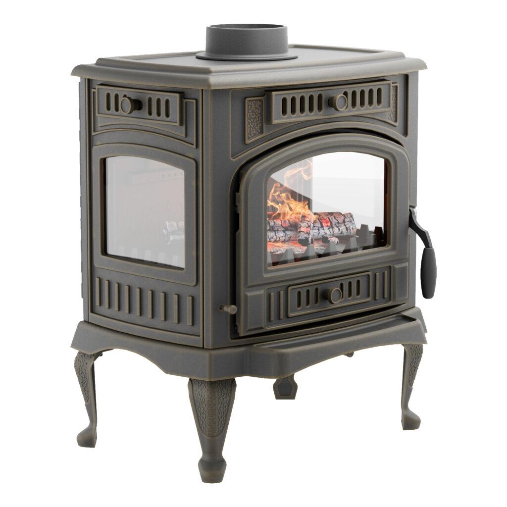 Печь-камин ПМЧ-13С «Сибирский ЖАР»