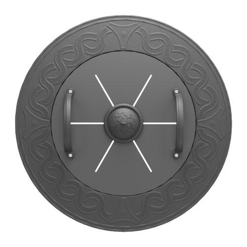 Печная круглая плита ПК-600 c КШ-400, RL38 (Ø600х100)