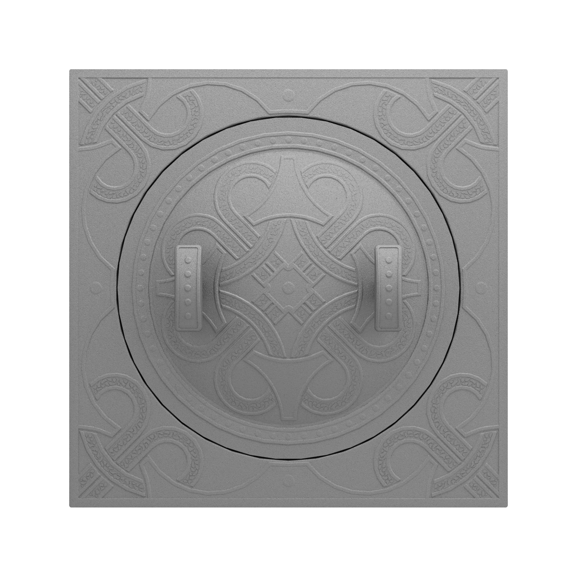 Печная плита П1-5А с КТЧ-400, RL38 (512х512х20 мм)