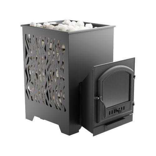 Печь банная 28 "Сибирский ПАР" ПБЧ-КПБ-2.ДКГ-7С.250