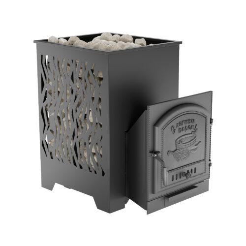 Печь банная 28 "Сибирский ПАР" ПБЧ-КПБ-2.ДКГ-7.250