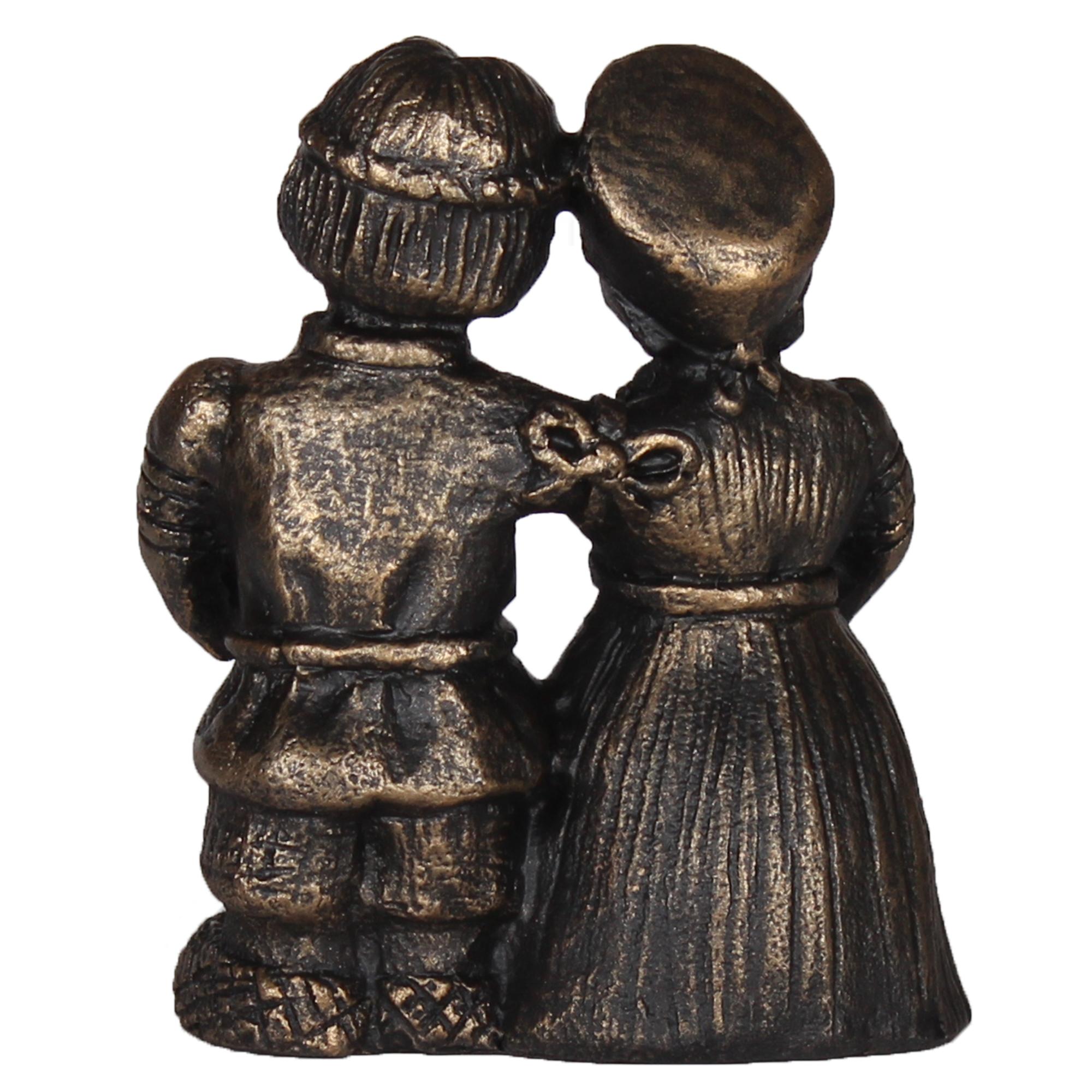 Статуэтка "Два сердца" в патине — изображение 3