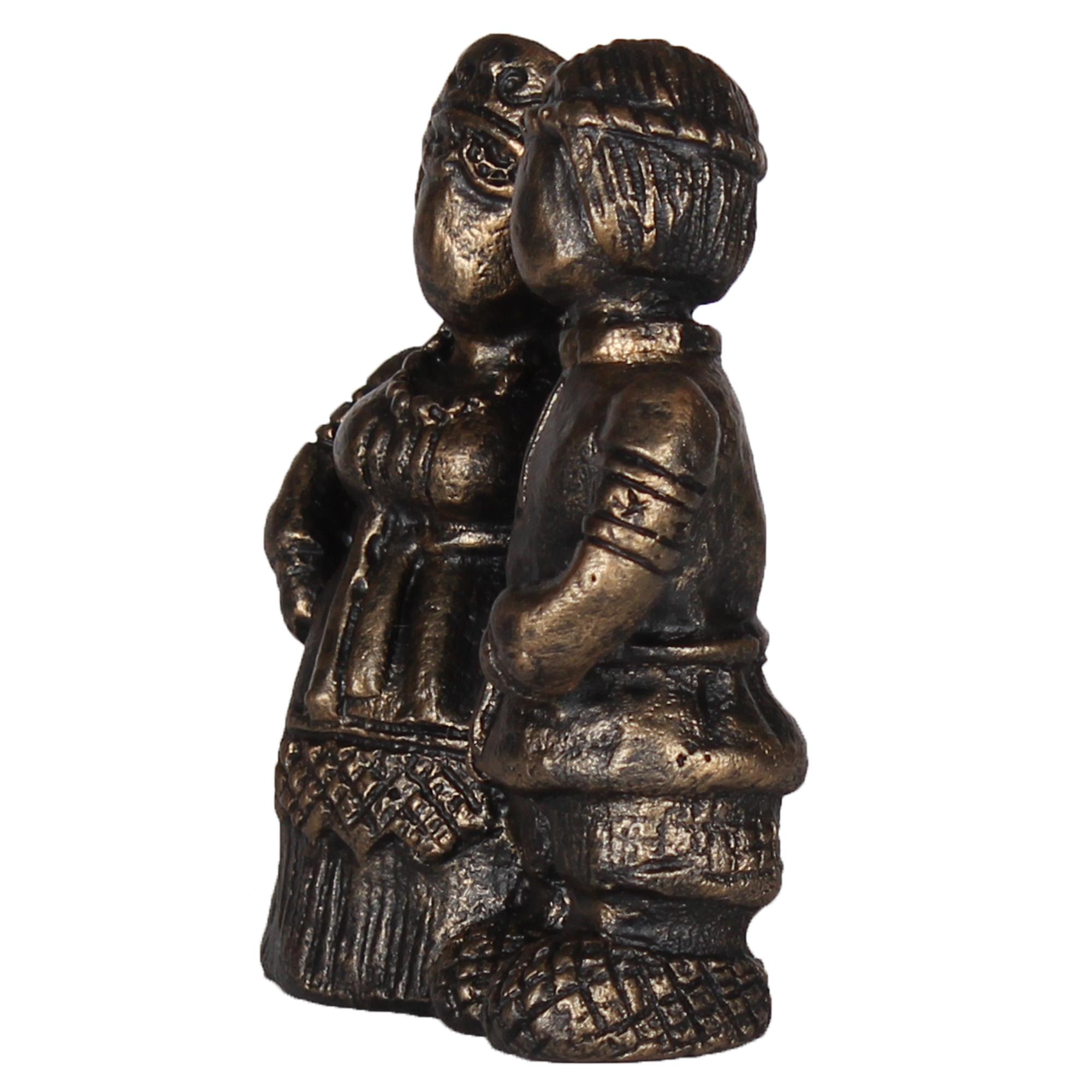 Статуэтка "Два сердца" в патине — изображение 4