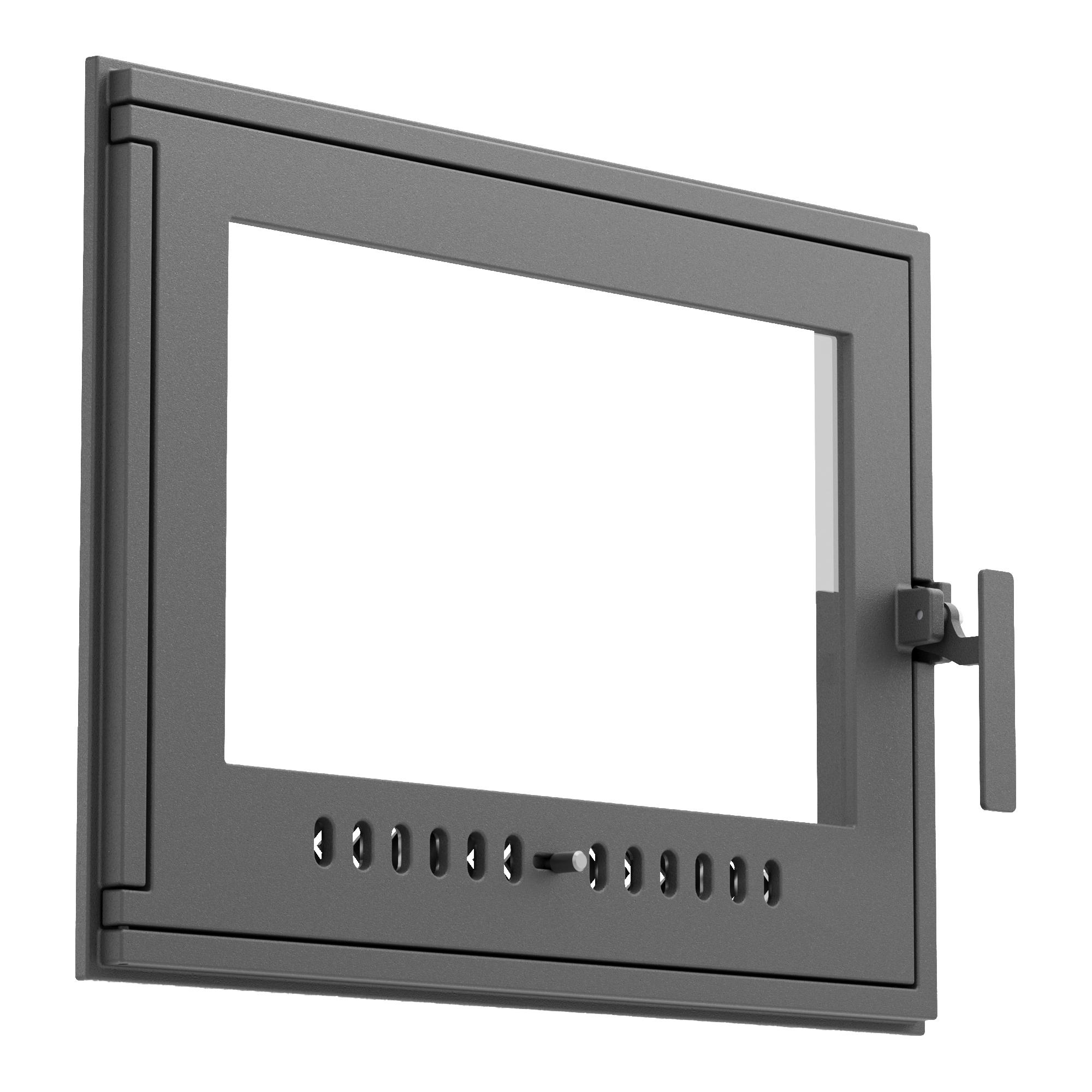 Дверка каминная герметичная ДКГ-11СШ, со стеклом — изображение 7