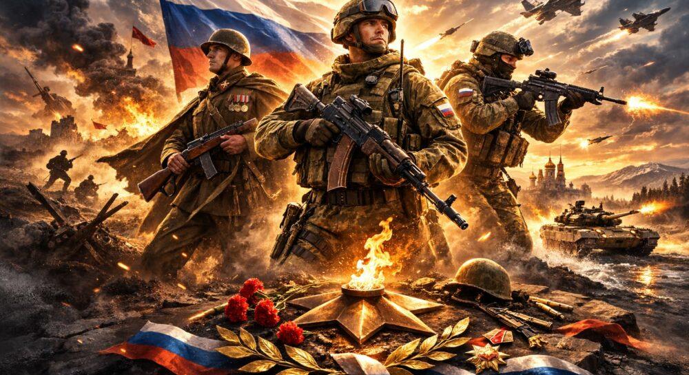 Сила традиций. Мужество поколений. С Днём защитника Отечества!