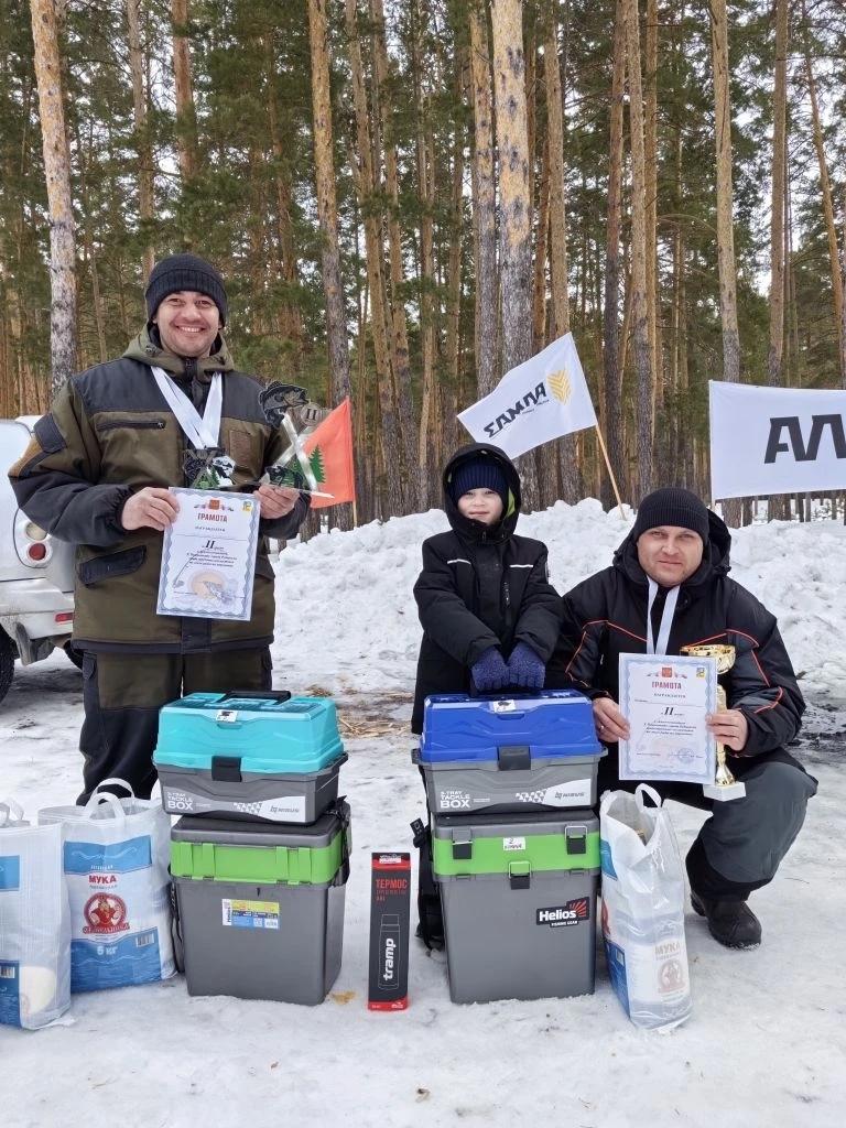 Завод ЛИТКОМ завоевал второе место на чемпионате Рубцовска по ловле рыбы на мормышку