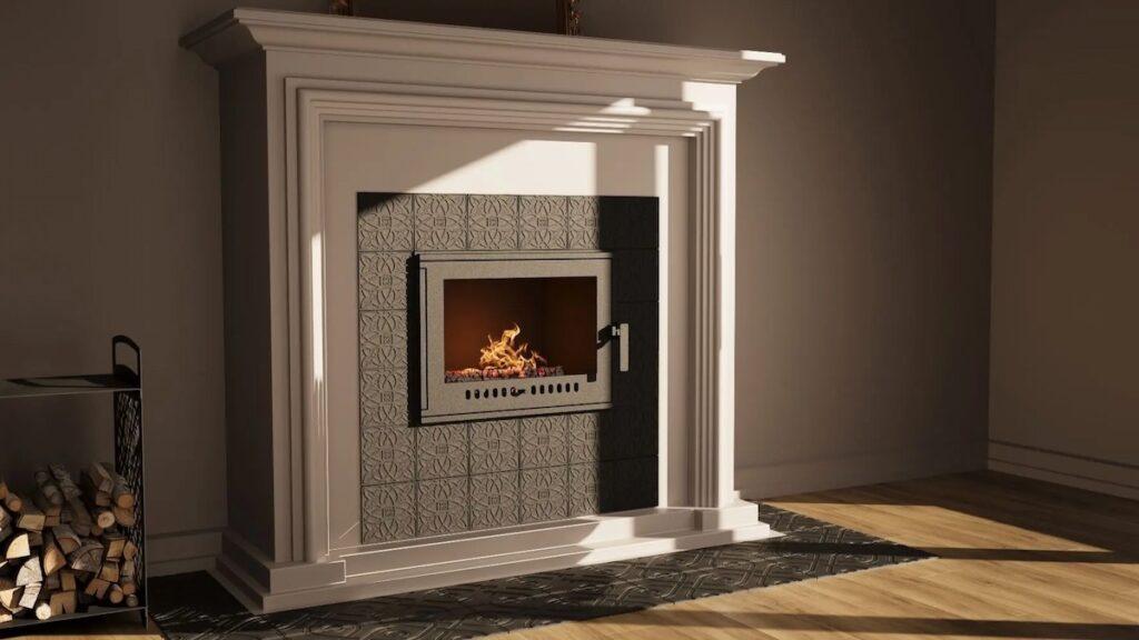 Каминная дверка из чугуна ДКГ-11СШ: большая герметичная дверка для печи и камина от Завода ЛИТКОМ