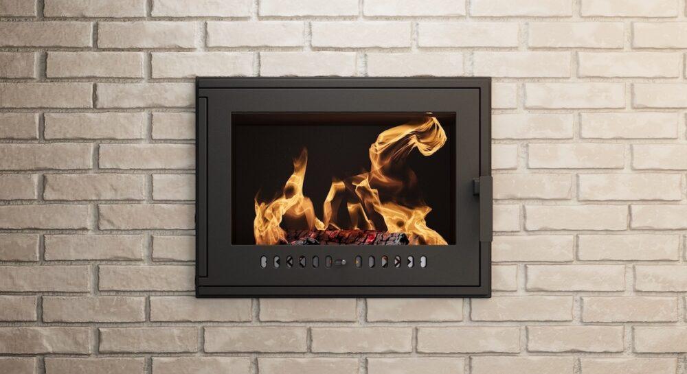 Каминная дверка из чугуна ДКГ-11СШ: большая герметичная дверка для печи и камина от Завода ЛИТКОМ