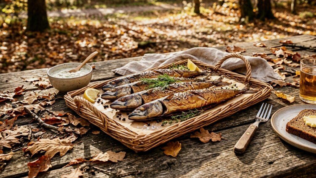 Коптильня встраиваемая с термометром КВТ-ДКУ-9: встроенная коптильня горячего копчения для печи, барбекю и мангальной зоны